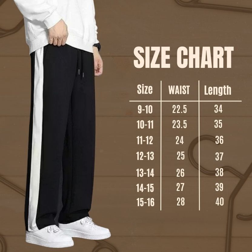 ManyaEmpire Boys Track Pant (White, Black, Pack of 2) - Image 5