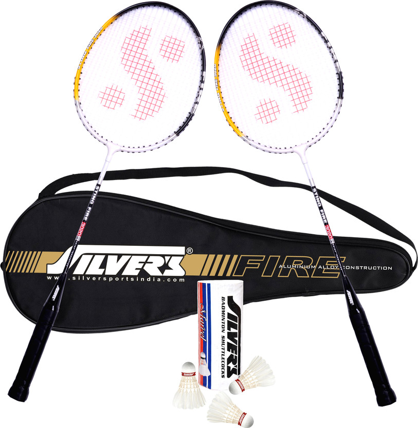 Steel Badminton Racket Set