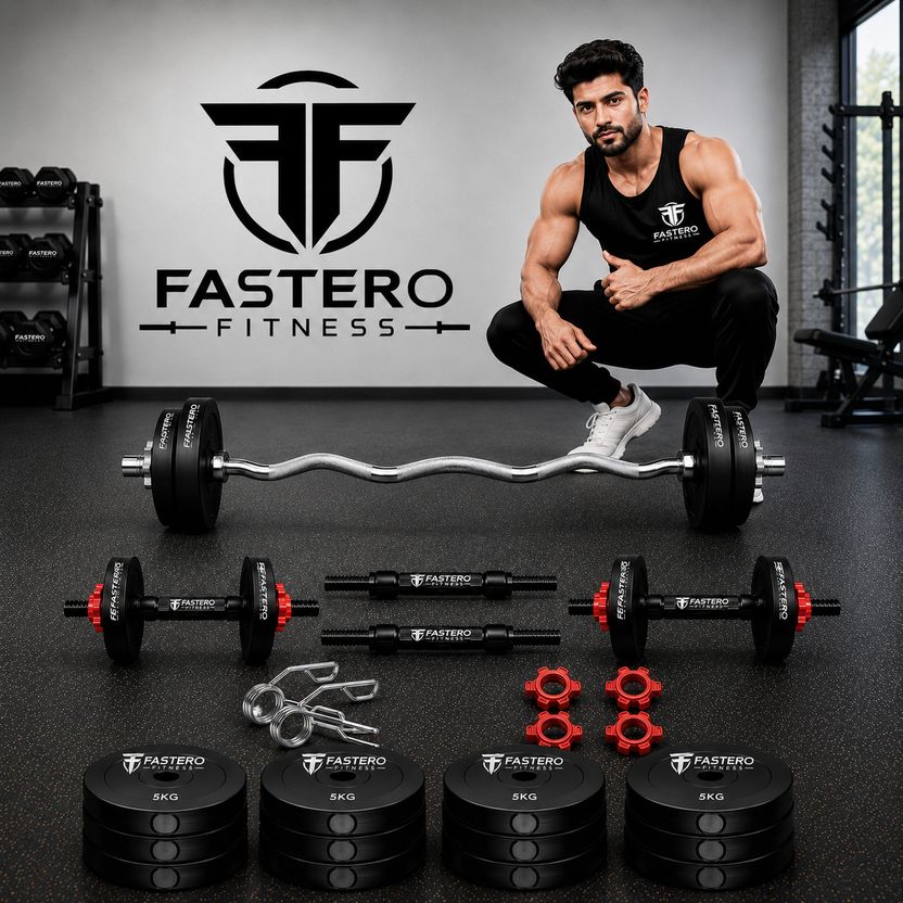 BodyFit Dumbbells Set and Fitness Weight Kit - Image 2