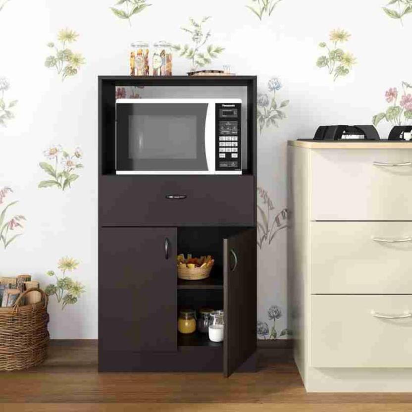 View of CraftStudio Beautiful Kitchen Cabinet/Crockery Unit Engineered Wood ...
