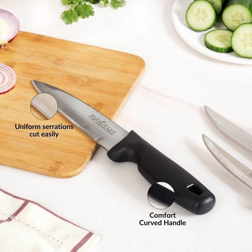 Nestasia 3 Pc Stainless Steel Knife Set Kitchen Knife Set Of 3