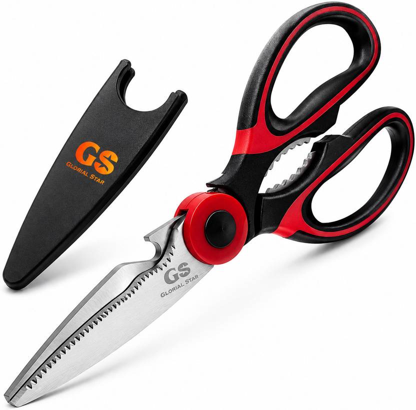 Glorial star Multipurpose Kitchen Scissors Stainless Steel All-Purpose Scissor