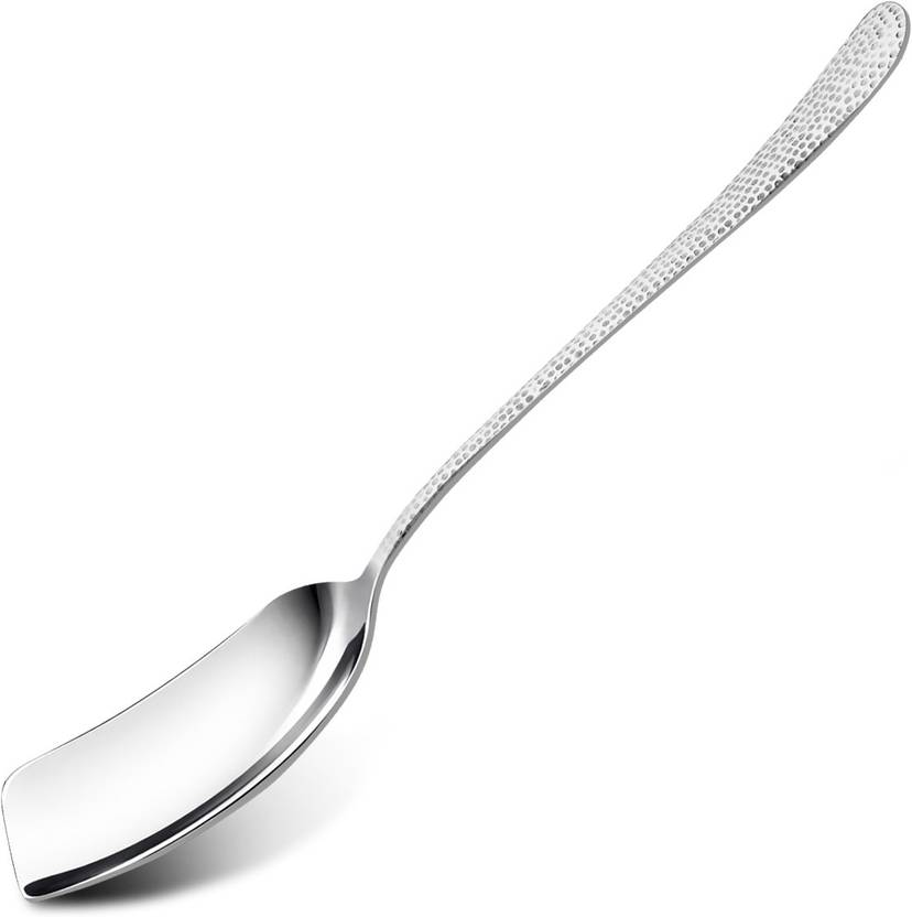 BERGNER BE Essentials Sitello Sq Cup Rice Server (26.3cm Long) - Silver Kitchen Tool Set