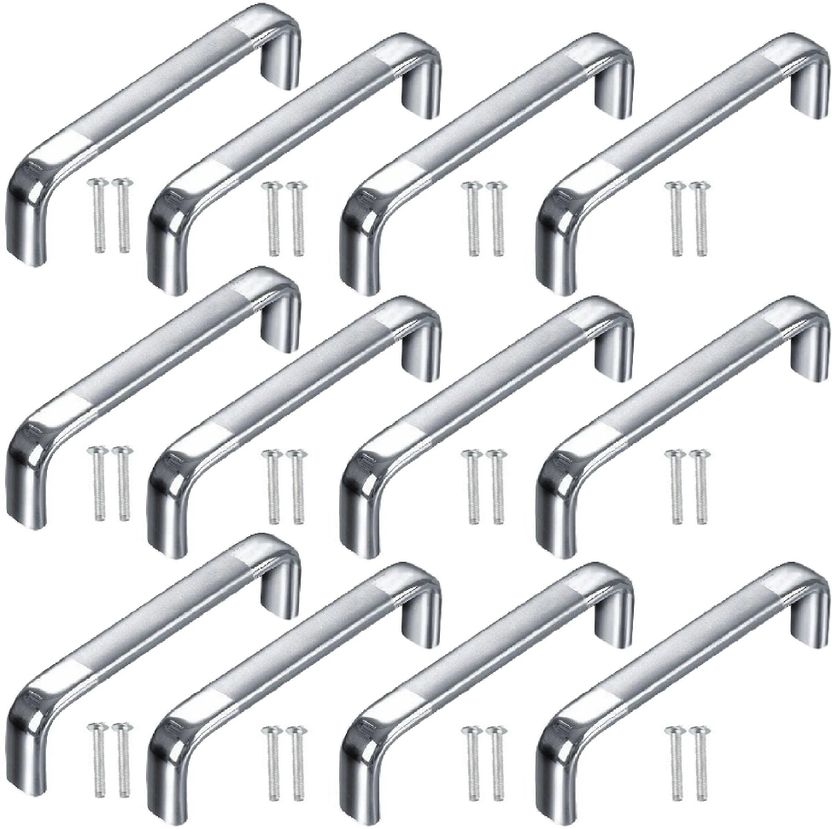 Life Vision 202 Stainless Steel Cabinet Handles 12 Pieces - Image 1
