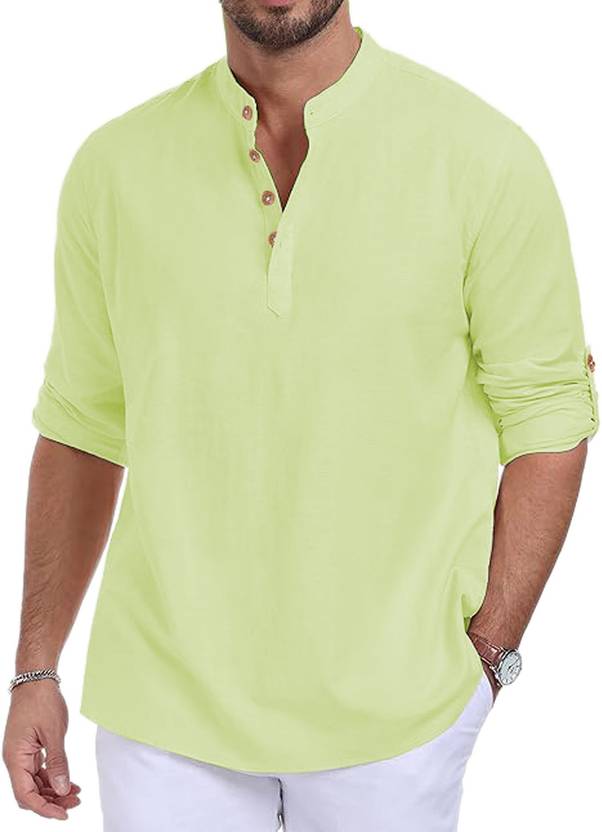 TrendiVastra Men Solid Straight Kurta