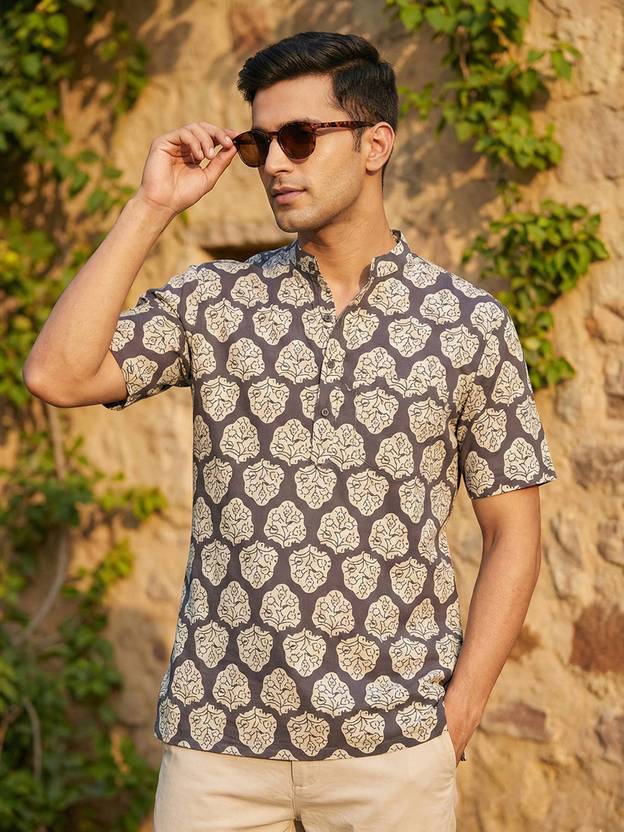 CHHAAP Men Printed Straight Kurta