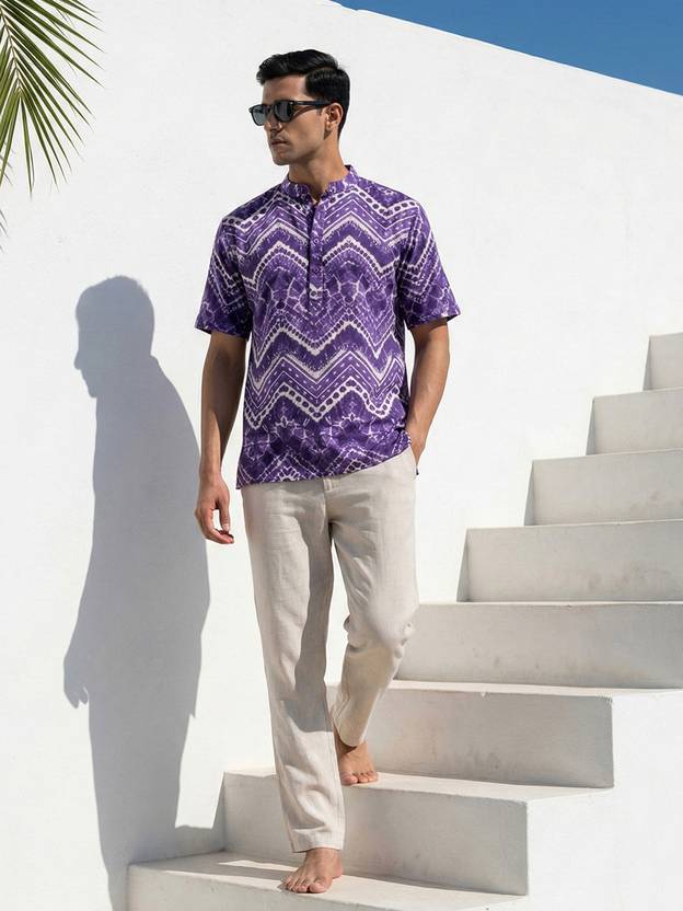CHHAAP Men Printed Straight Kurta