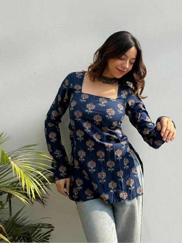 INFINITYEMPORIUM19 Women Printed Tunic Kurta