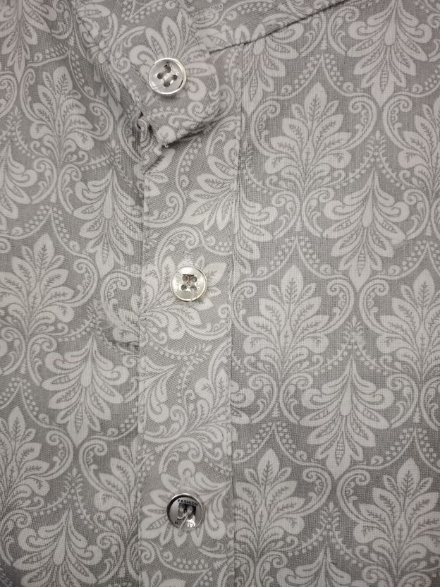 VLS Collection Floral Print Cotton Blend Asymmetric Kurta - Image 4