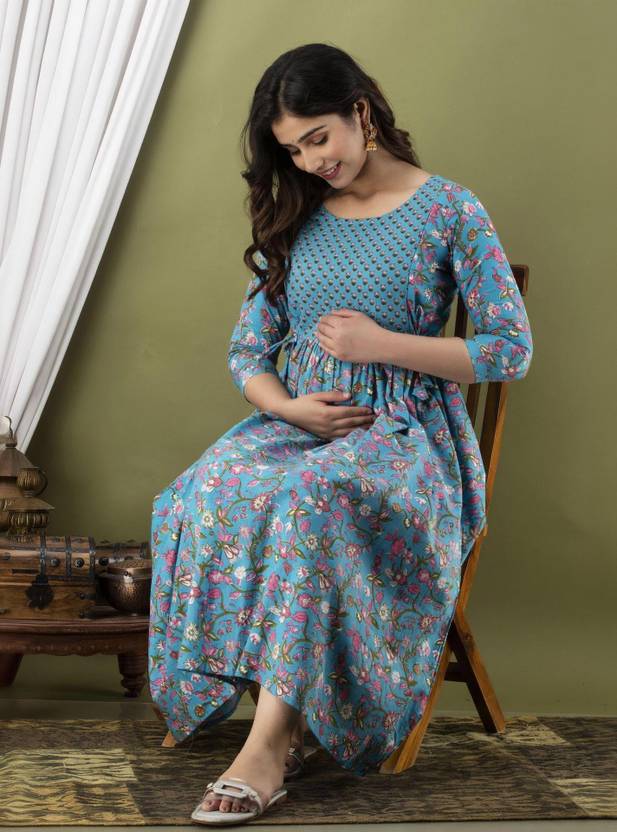 Tulsiram Women Printed Anarkali Kurta