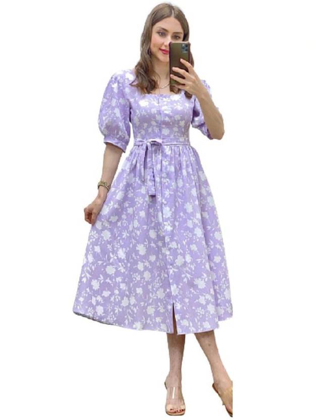 GUFRINA Women A-line Light Green Maxi/Full Length Dress