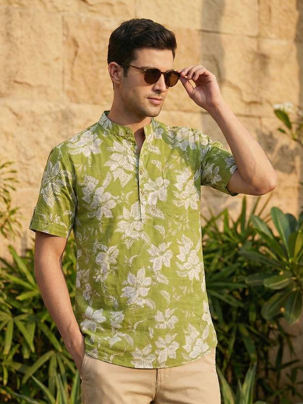 CHHAAP Men Printed Straight Kurta