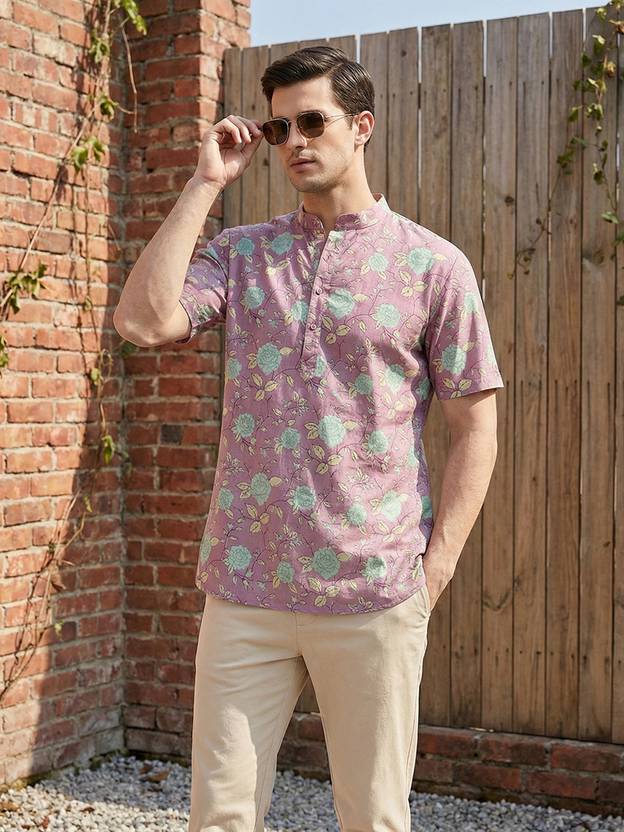 CHHAAP Men Printed Straight Kurta