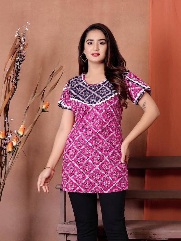 FULPARI Women Printed Straight Kurta