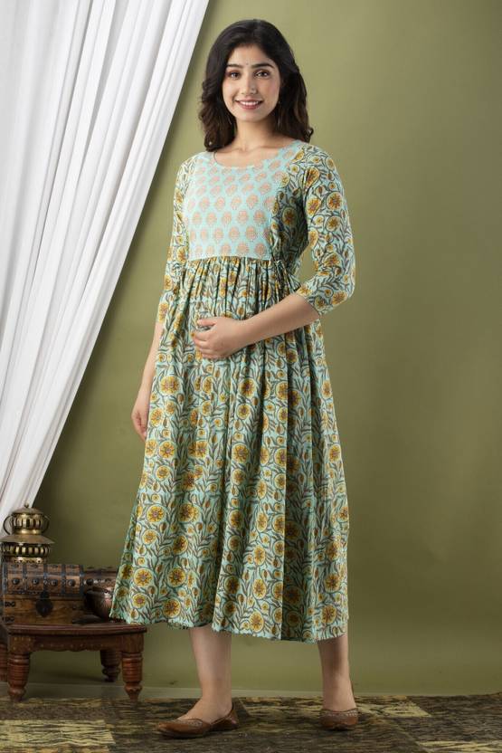 Tulsiram Women Printed Anarkali Kurta