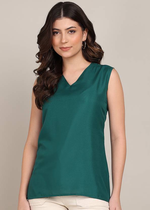 KETAKI FASHION Solid Crepe Tunic Kurta for Women
