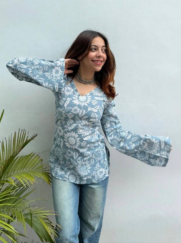 SHYAMALI FASHION Printed Viscose Rayon Straight Kurta for Women
