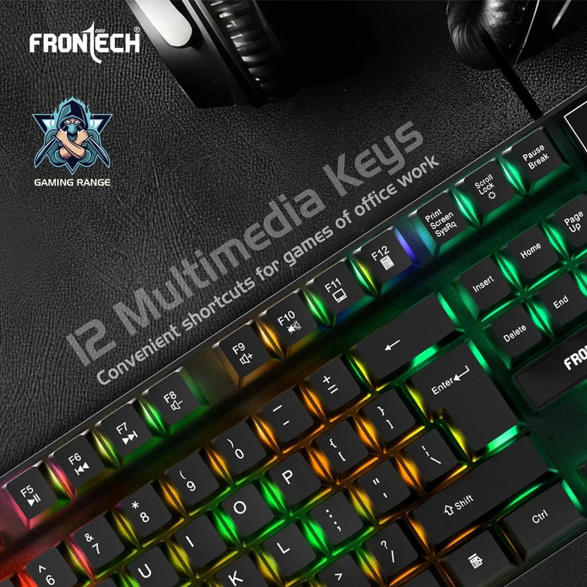 Frontech KB-0040 Wired Gaming Keyboard and Mouse Combo - Image 3