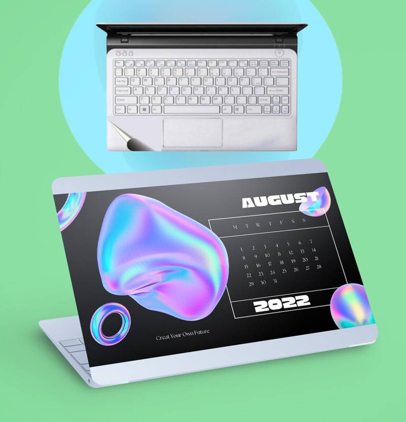 CREATER 2in1 LAPTOP LAMINATION, PALMREST SKIN for all laptops673 Combo