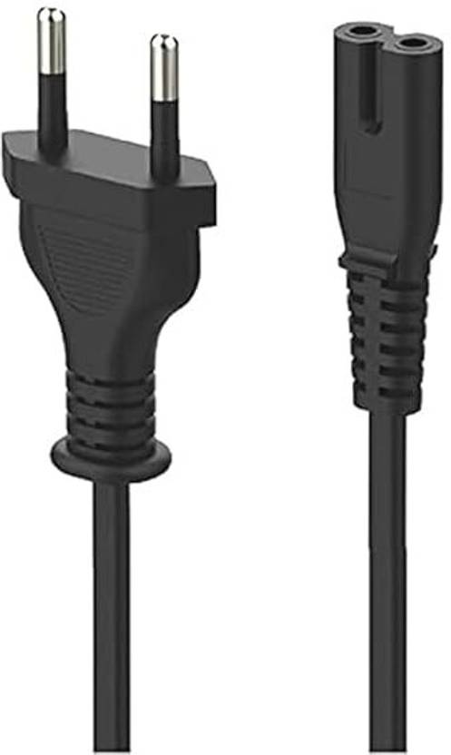 WEFLY 5.9 Feet 2-pinAC Power Cord Cable Wire LED TV,Printer,Laptop PC Computer, Camera 240 W Adapter