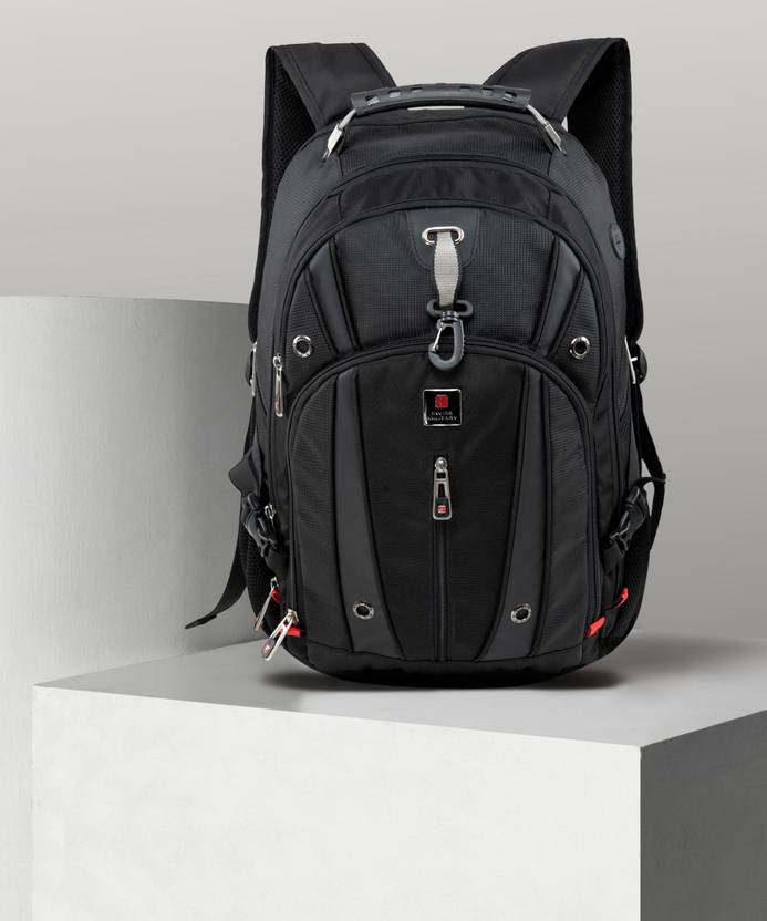 SWISS MILITARY 15.6 inch inch Laptop Backpack Black Price in India