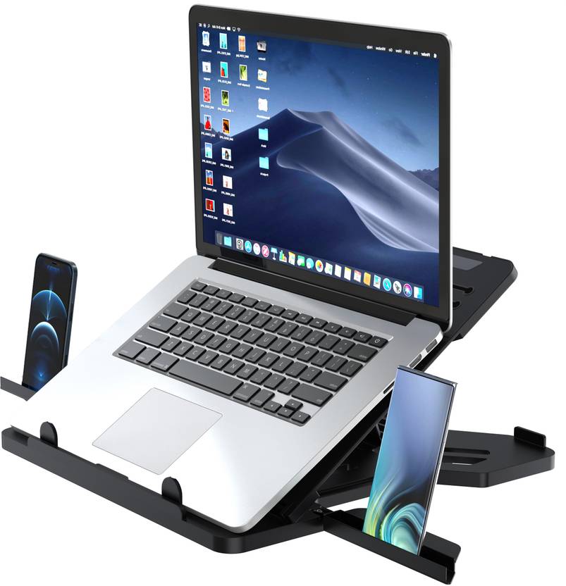 Flipkart SmartBuy Adjustable Laptop Tabletop Stand for Desk with 2