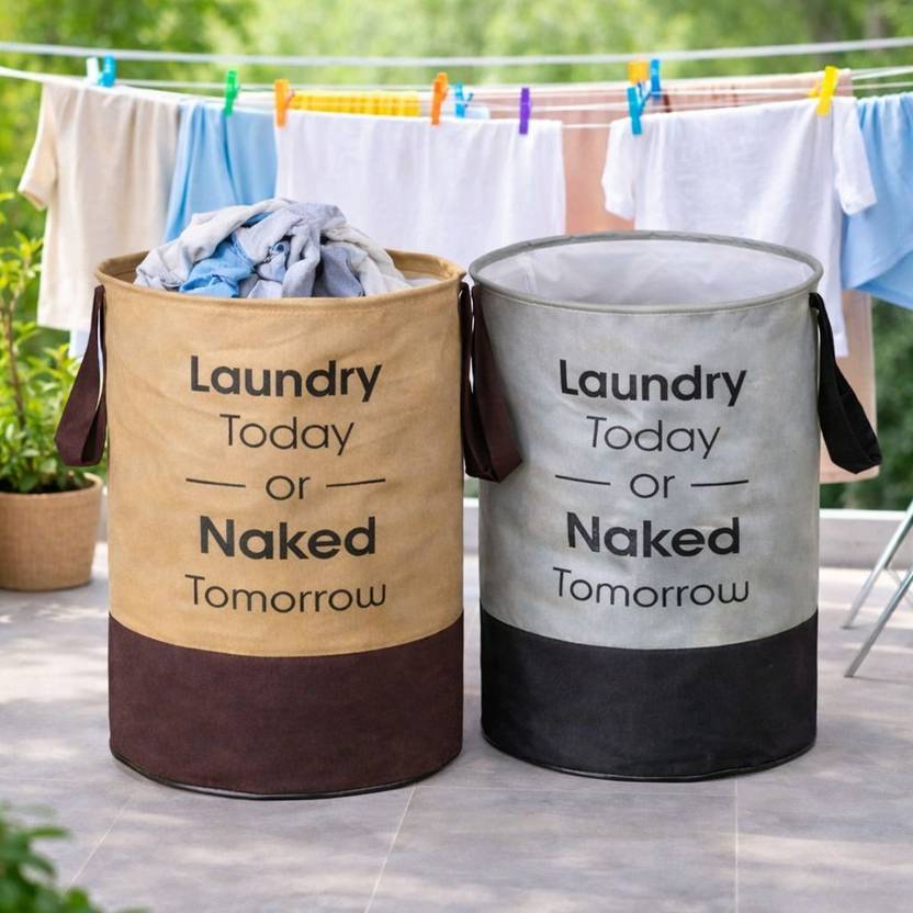 Yakuza 45 L Grey, Black, Brown Laundry Bag