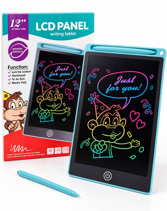 URBANJHOLA LCD Panel 12 Inch Writing Tablet