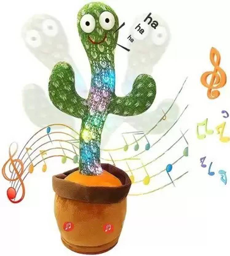 SCHNAPPI Kids Dancing Talking Cactus Toys Kids Dancing Talking Cactus