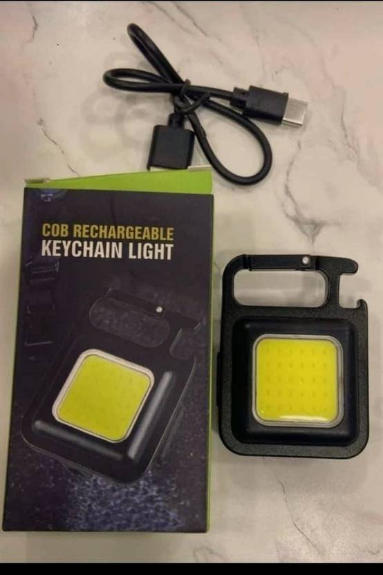 BSVR New LED Keychain Flashlight 098 Rechargeable 4 Light Modes With Bottle Opener LED Front Light