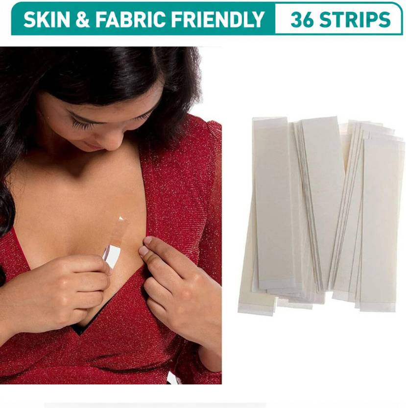 BabyLoft Invisible Bra and Dress Tape (36 pcs) All Day Strength Invisible Dress Tape for women | Gentle to stick | Dispenser Fashion tape (Manual)