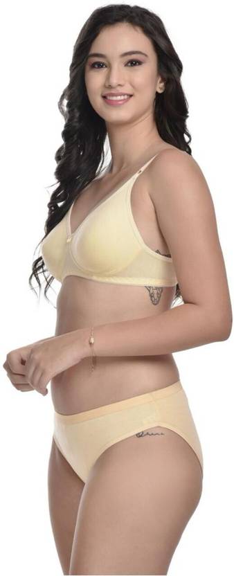 Peach and Cherie Lingerie Set