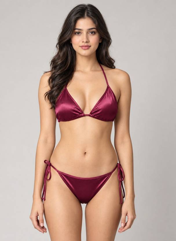 navya design Bra & Panty Set Solid Multicolor Lingerie Set