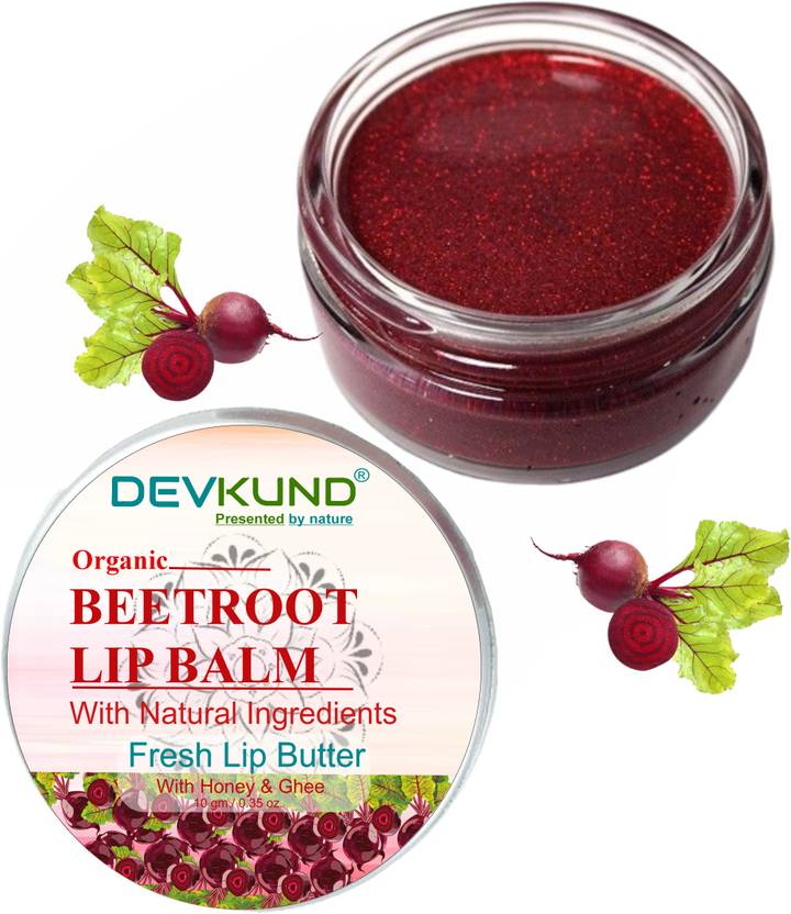 Devkund Dark Lips Tinted Lip Balm with SPF Made with Beetroot Extracts