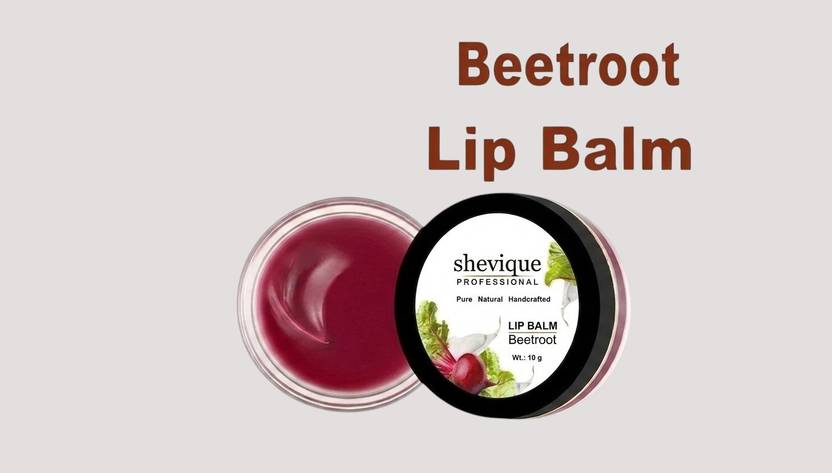shevique Beetroot Lip Balm for Pink & Soft Lips Betroot