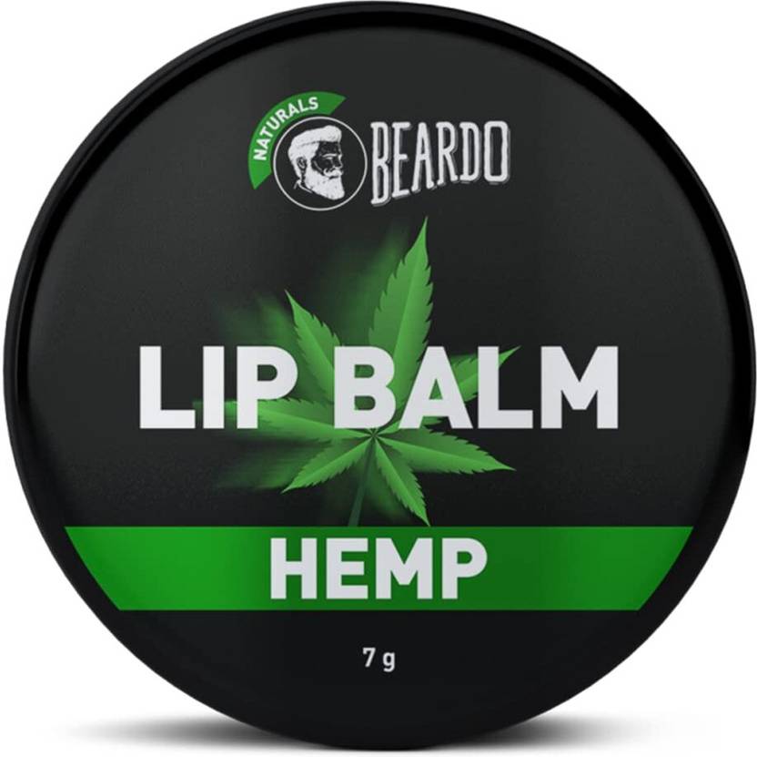 BEARDO Hemp Non Tinted Lip Balm for Men Hemp