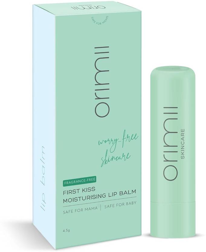 Orimii First Kiss Lip Balm for Moisturizing Dry Lips | Fragrance & Colour Free