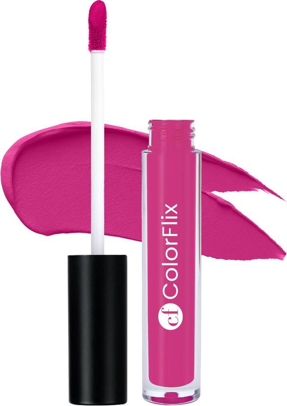 ColorFlix PowerMatte Liquid Lipstick, Transfer-Proof, Long-Stay Velvet Matte Finish