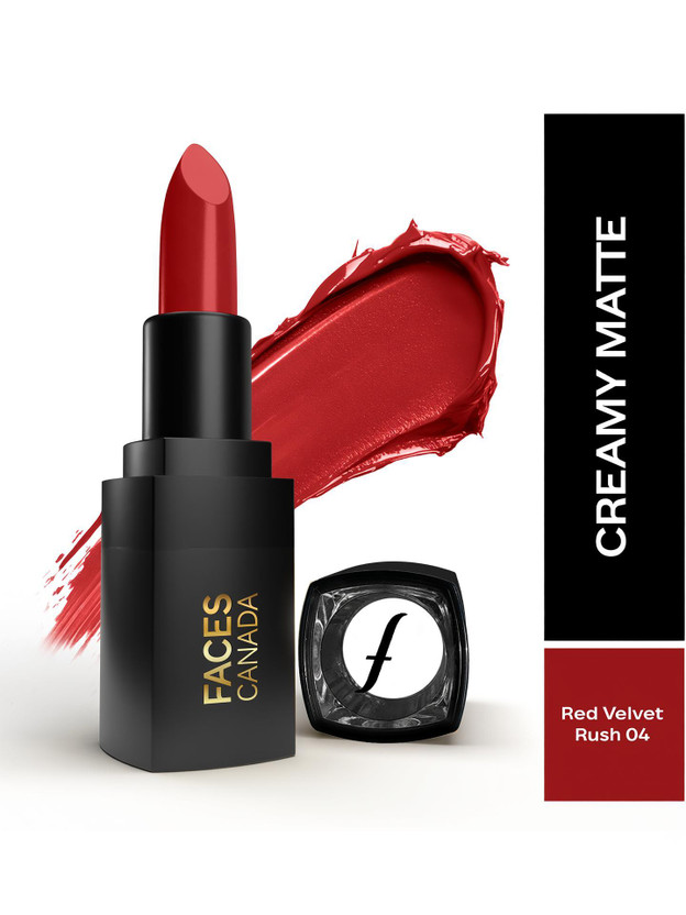 FACES CANADA Comfy Matte Wow Bullet Lipstick | Highly Pigmented | Long Lasting