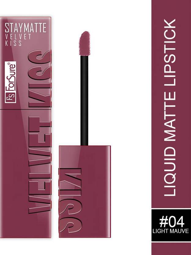 ForSure Velvet Kiss Non-Transfer & Long-Lasting Liquid Lipstick, Up to 12-Hour Stay