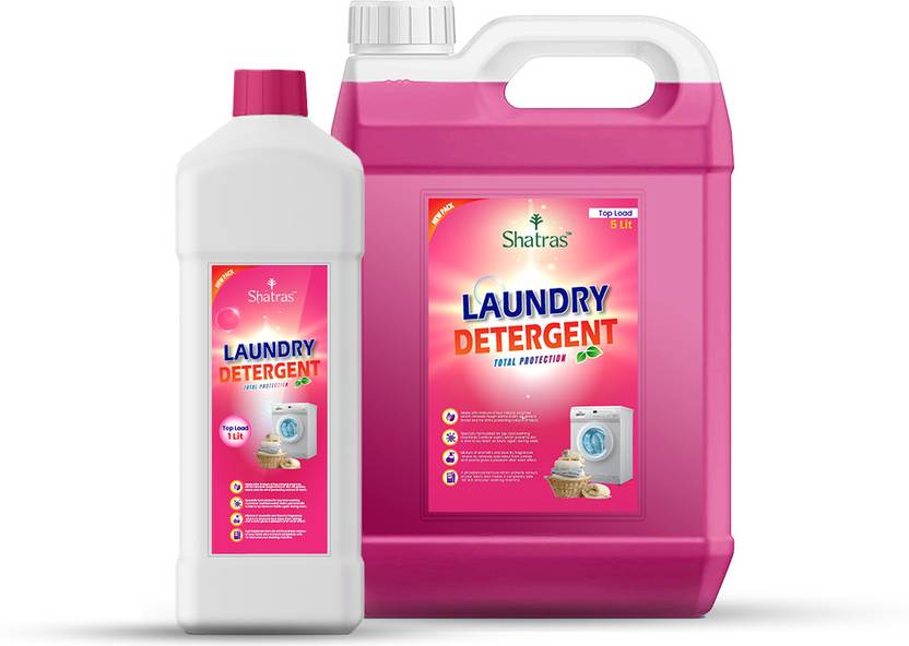 Shatras Bio Cleaning Solutions Natural Laundry Liquid, Caustic Free