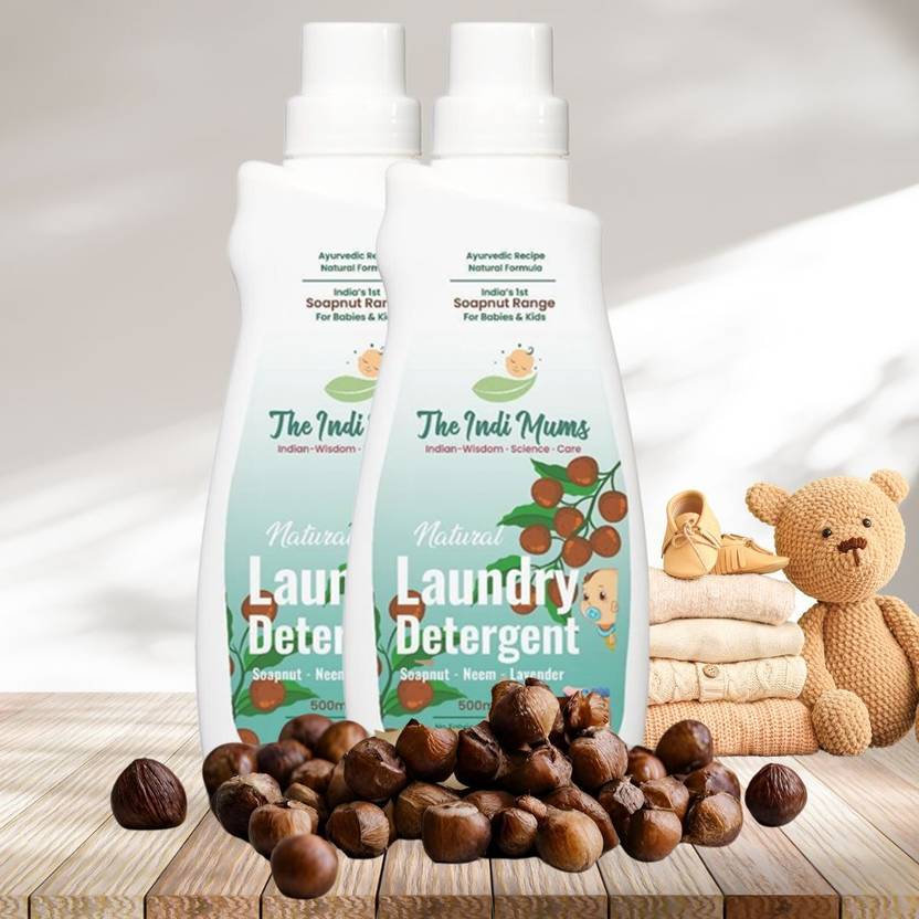 the indimums Natural & AntiBacterial Baby Laundry Detergent with