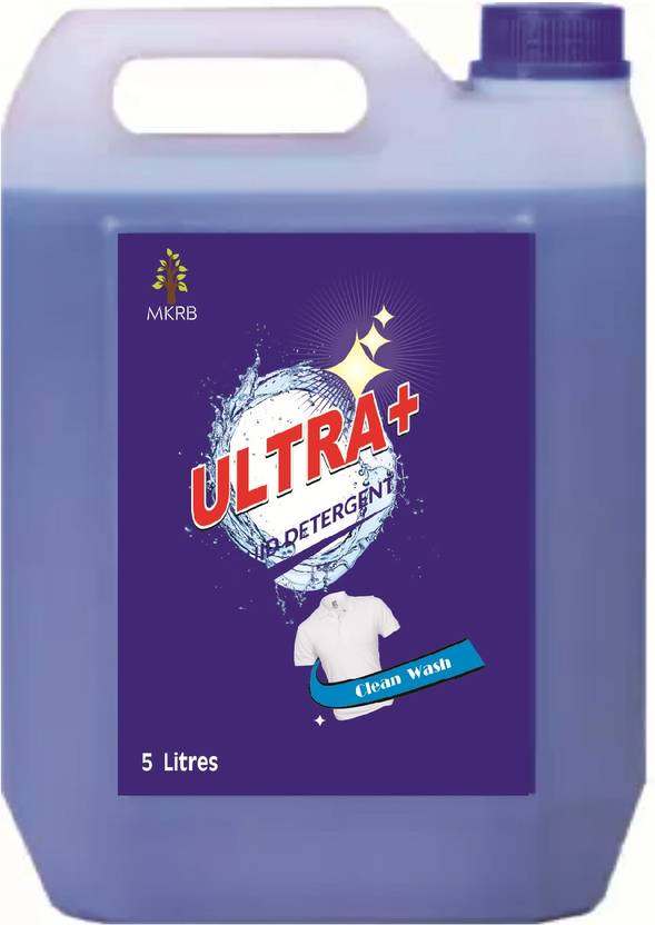 MKRB Liquid Detergent 5L, For Hand Wash, Front and Top Load Washing