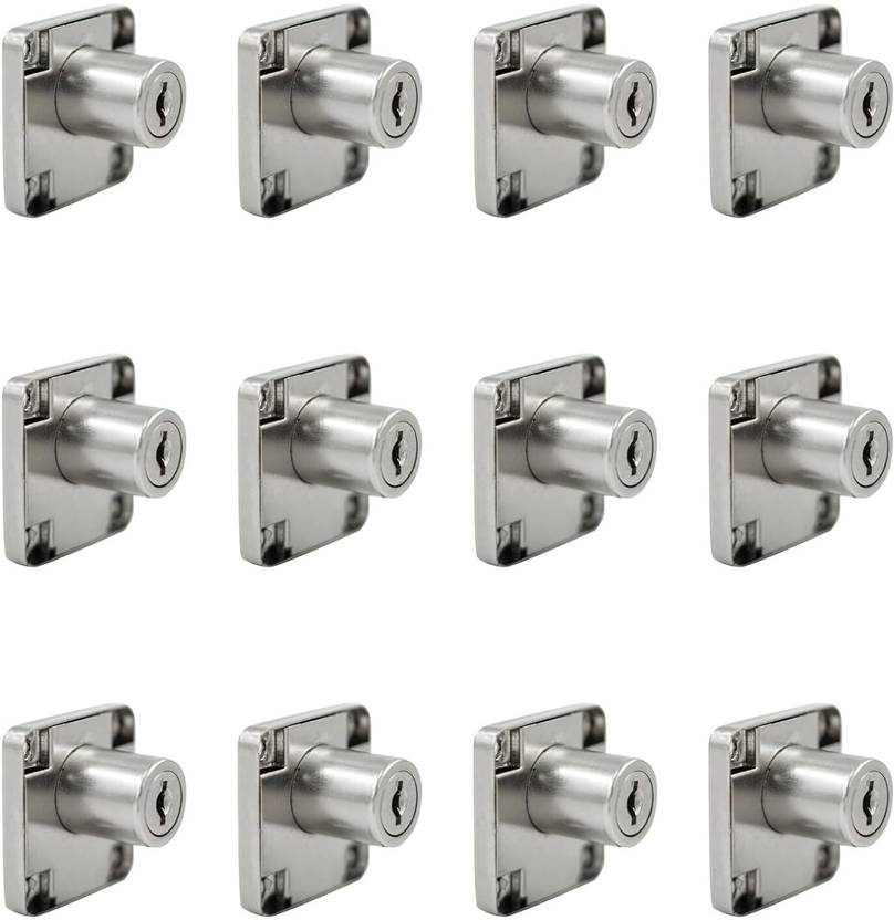 Link 709 Multipurpose Furniture Lock for Drawer, (12Pc) Lock