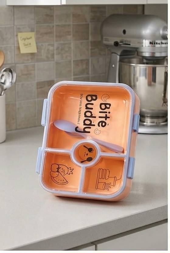 premium quality lunchbox BUDDY_BITE_LUNCH_BOX 1 Containers Plastic School Lunch Box