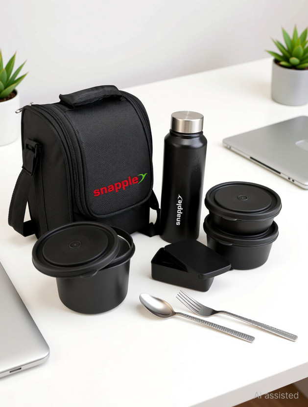 Tupperware Executive Lunch Box Set with Bag (4 Containers)