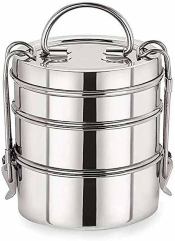 Decaleast Stainless Steel Traditional Indian Lunch Boxes