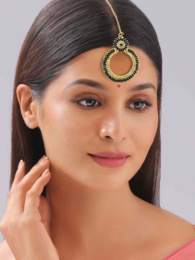 beyter Sterling Silver Maang Tikka