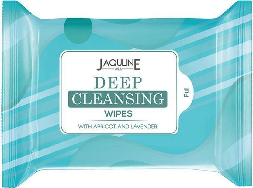 JAQULINE USA Deep Cleansing Face Wipes | Gentle & Effective | Makeup Remover
