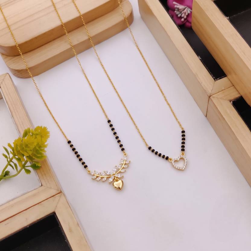 Zeraki Sales Single Line Designer Mangalsutra Brass Mangalsutra